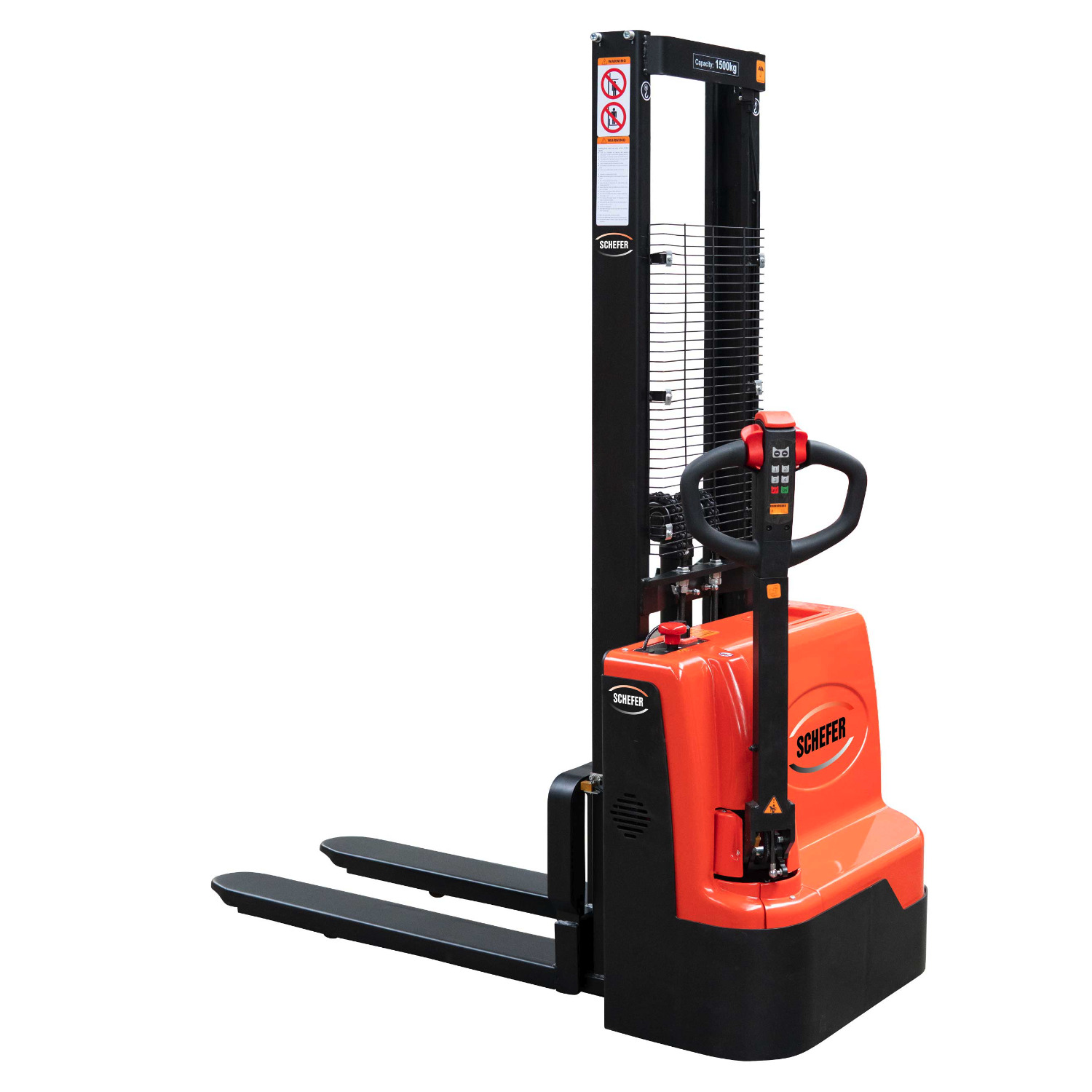 Schefer Deichselstapler EGV Eco 1500 kg – Hubhöhe 1510 mm, inkl. Batterie & Ladegerät