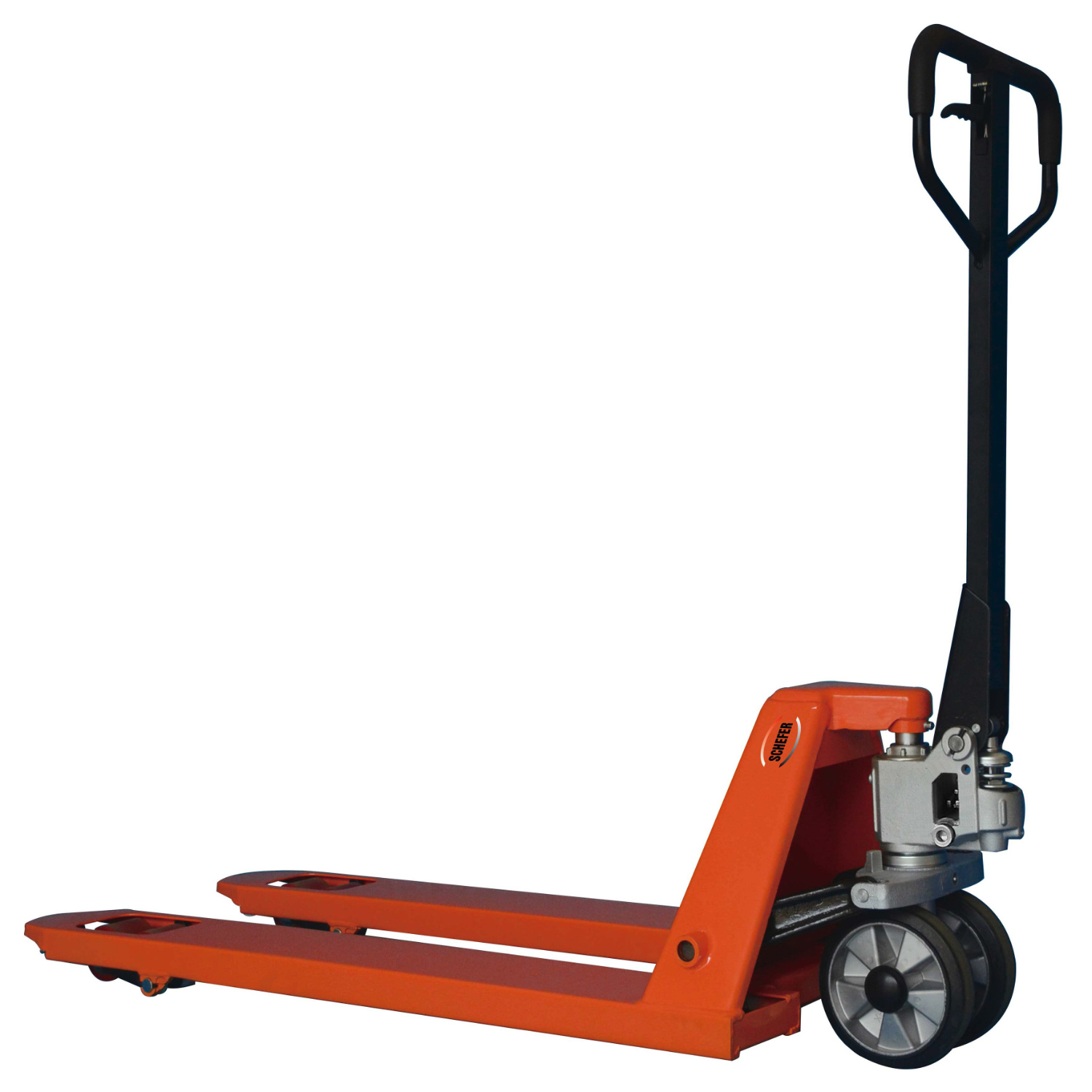 Schefer Hubwagen AC‑P 2500 kg – Gabelhubwagen 1150 mm, Vollgummi/Nylon